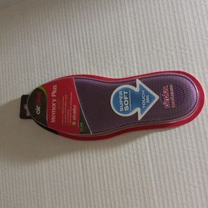 Airplus Memory Plus Shoe Insoles Woman's Sz 5-11 Super Soft Cushioning One Pair